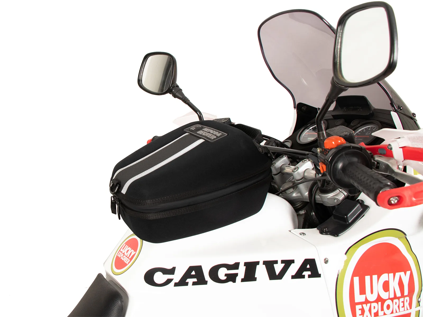 BASIC tank ring incl. tank bag lock unit for Cagiva Elefant 900 ie (1990-1992)
