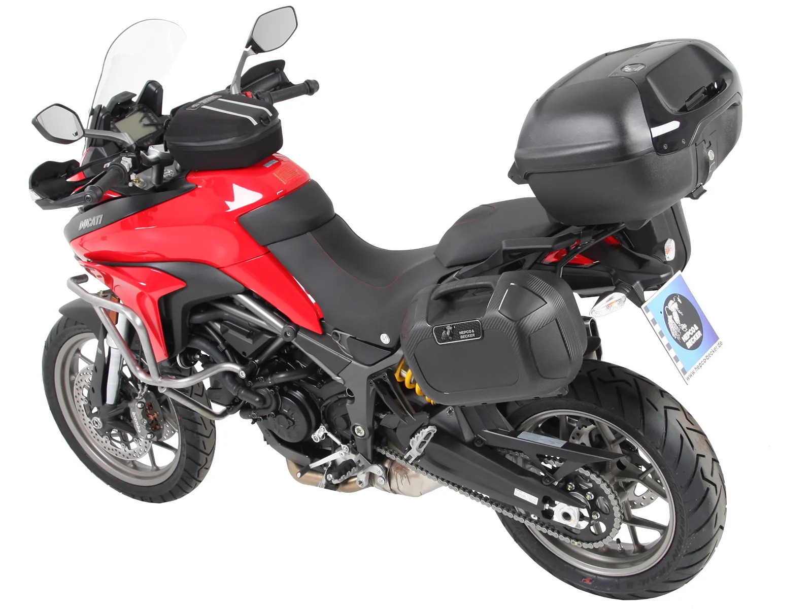 BASIC tank ring incl. tank bag lock unit for Ducati Multistrada 950/S (2017-2021)