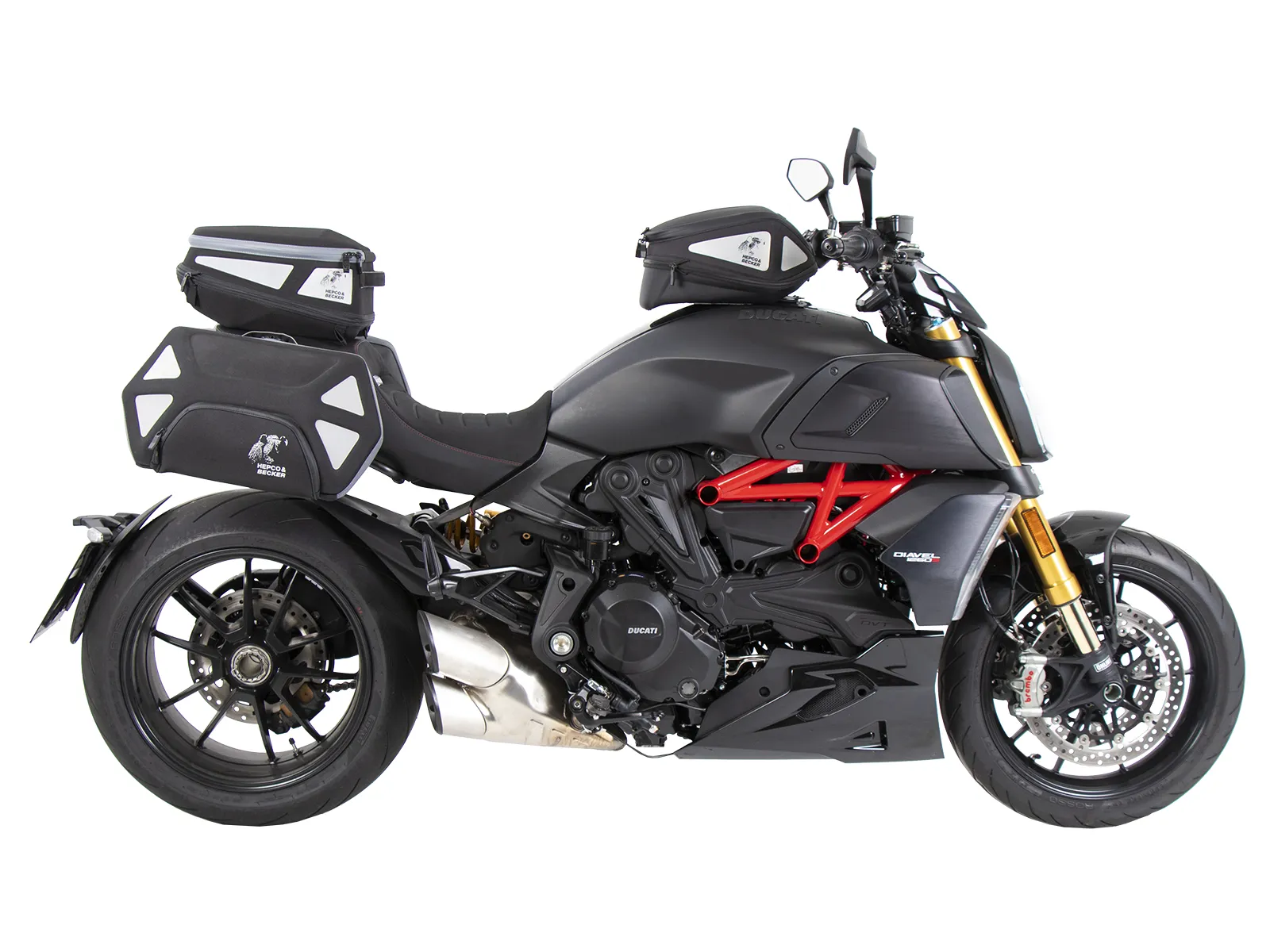 BASIC tank ring incl. tank bag lock unit for Ducati Diavel 1260/S (2019-2023)