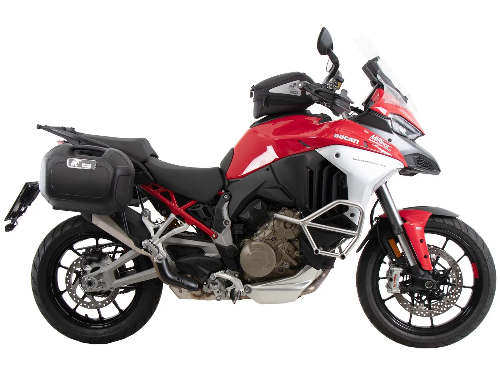 BASIC tank ring incl. tank bag lock unit for Ducati Multistrada V4/S/S Sport/Pikes Peak (2021-2024)/Rally(2023-2024)