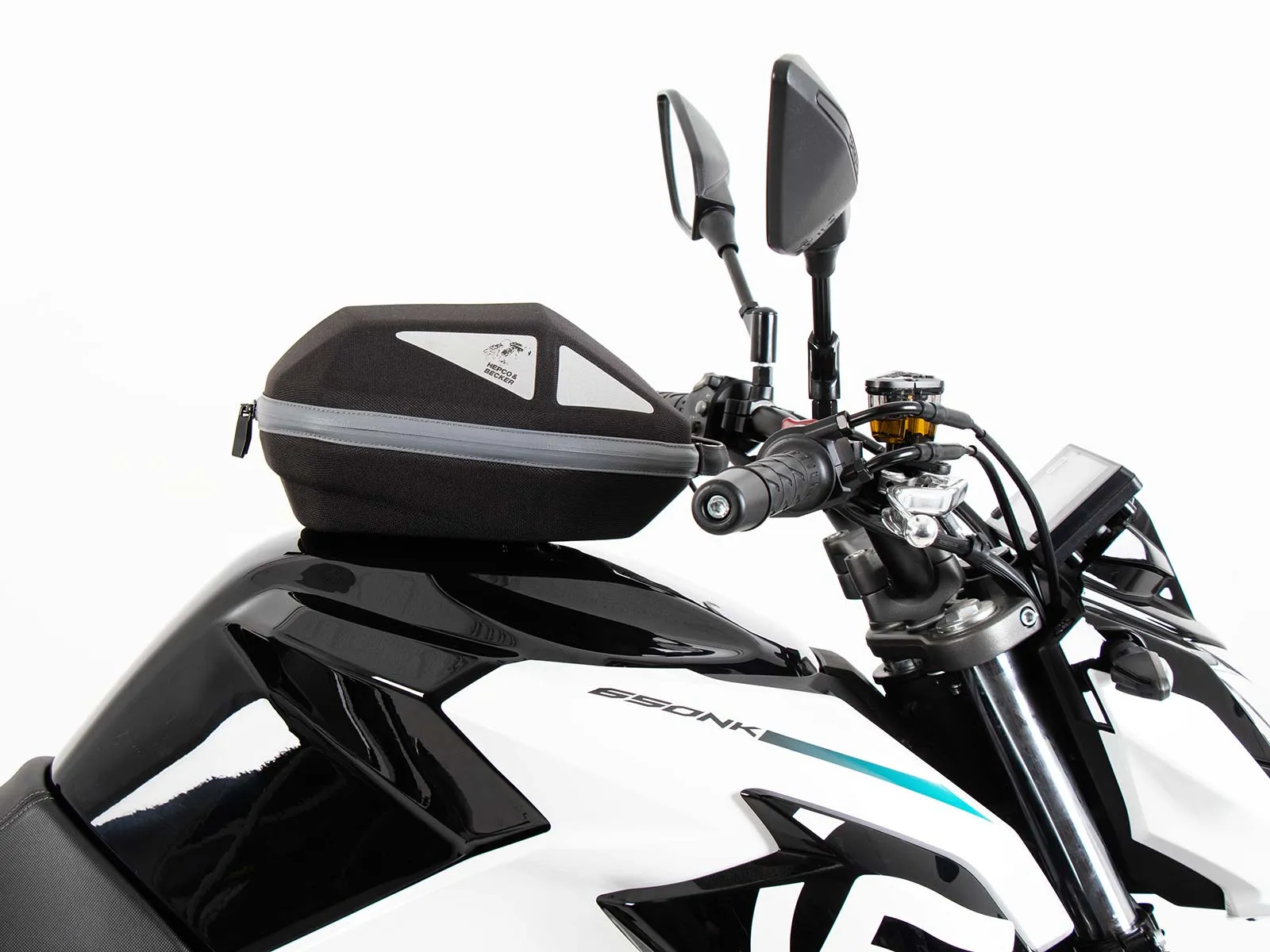BASIC tank ring incl. tank bag lock unit for CF MOTO 650 NK (2016-2024)