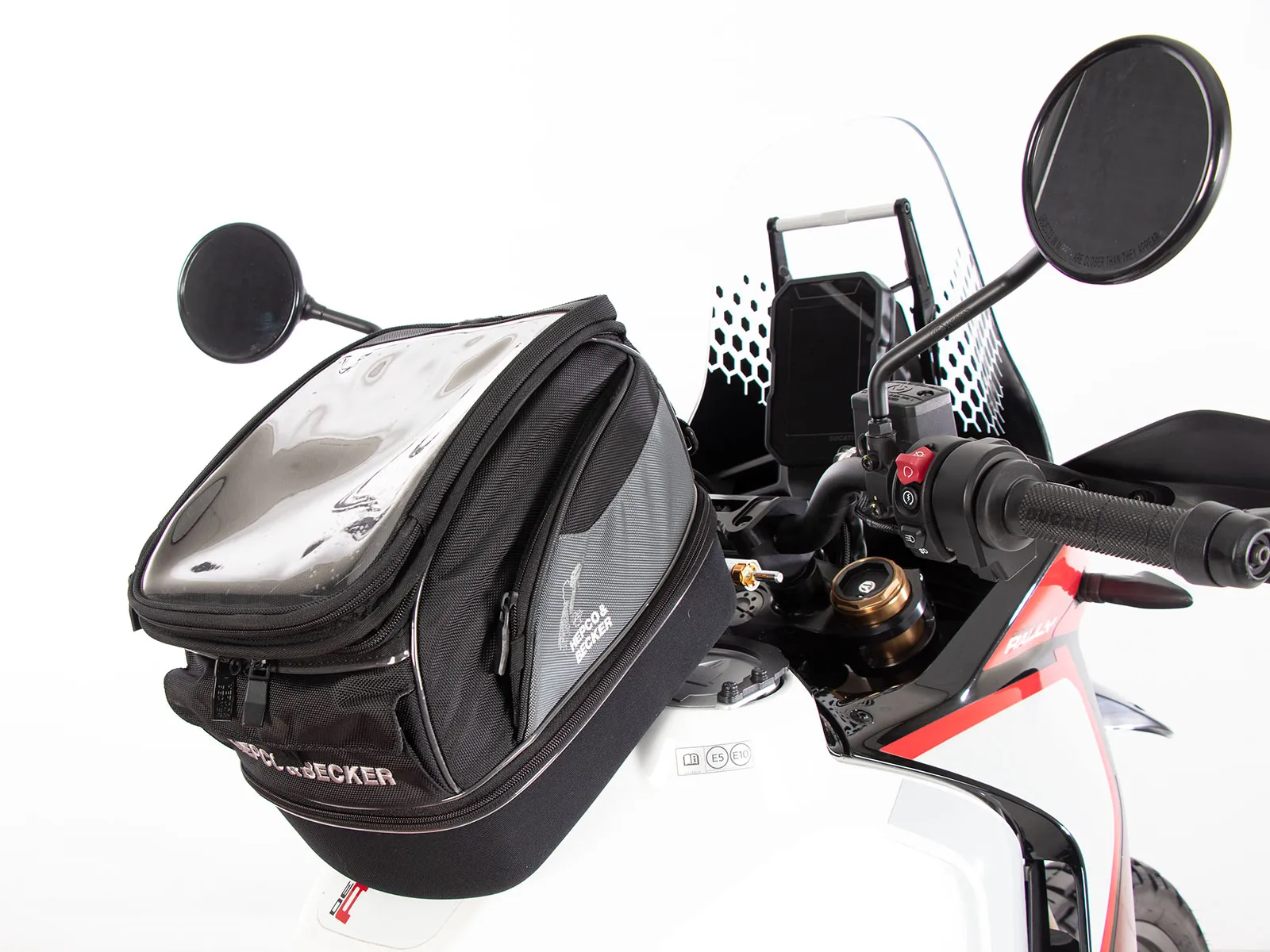 BASIC tank ring incl. tank bag lock unit for Ducati DesertX Rally (2024-)
