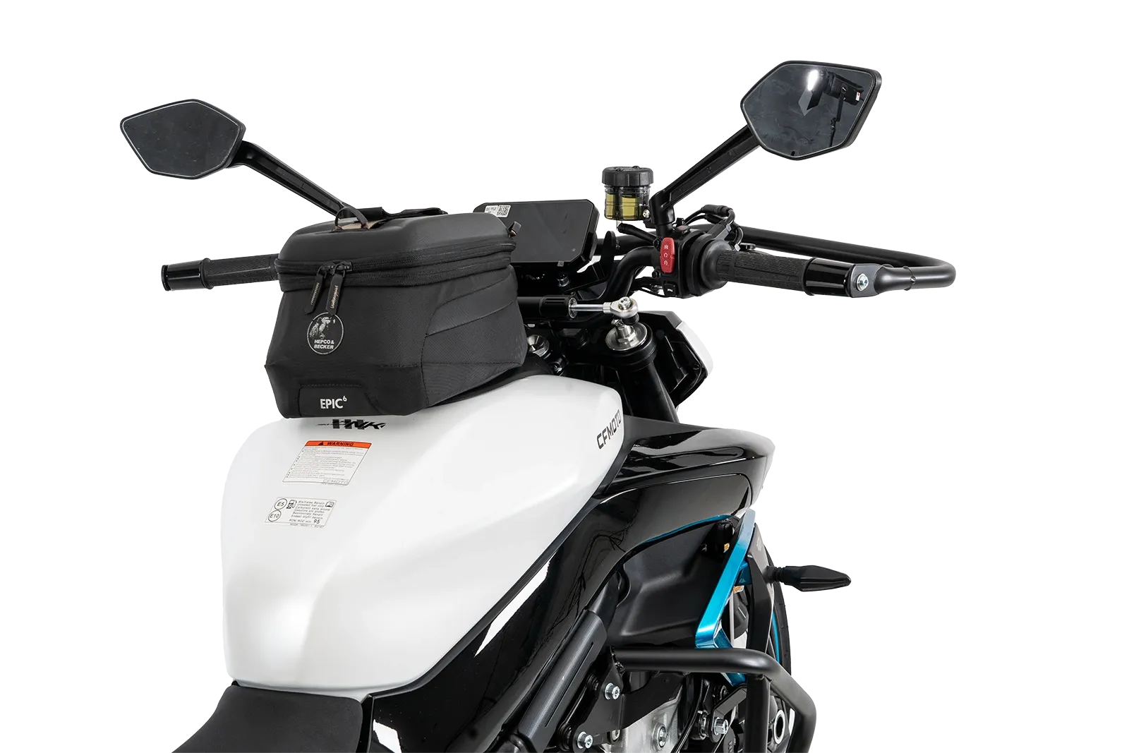 BASIC tank ring incl. tank bag lock unit for CF MOTO 675 NK (2025-)