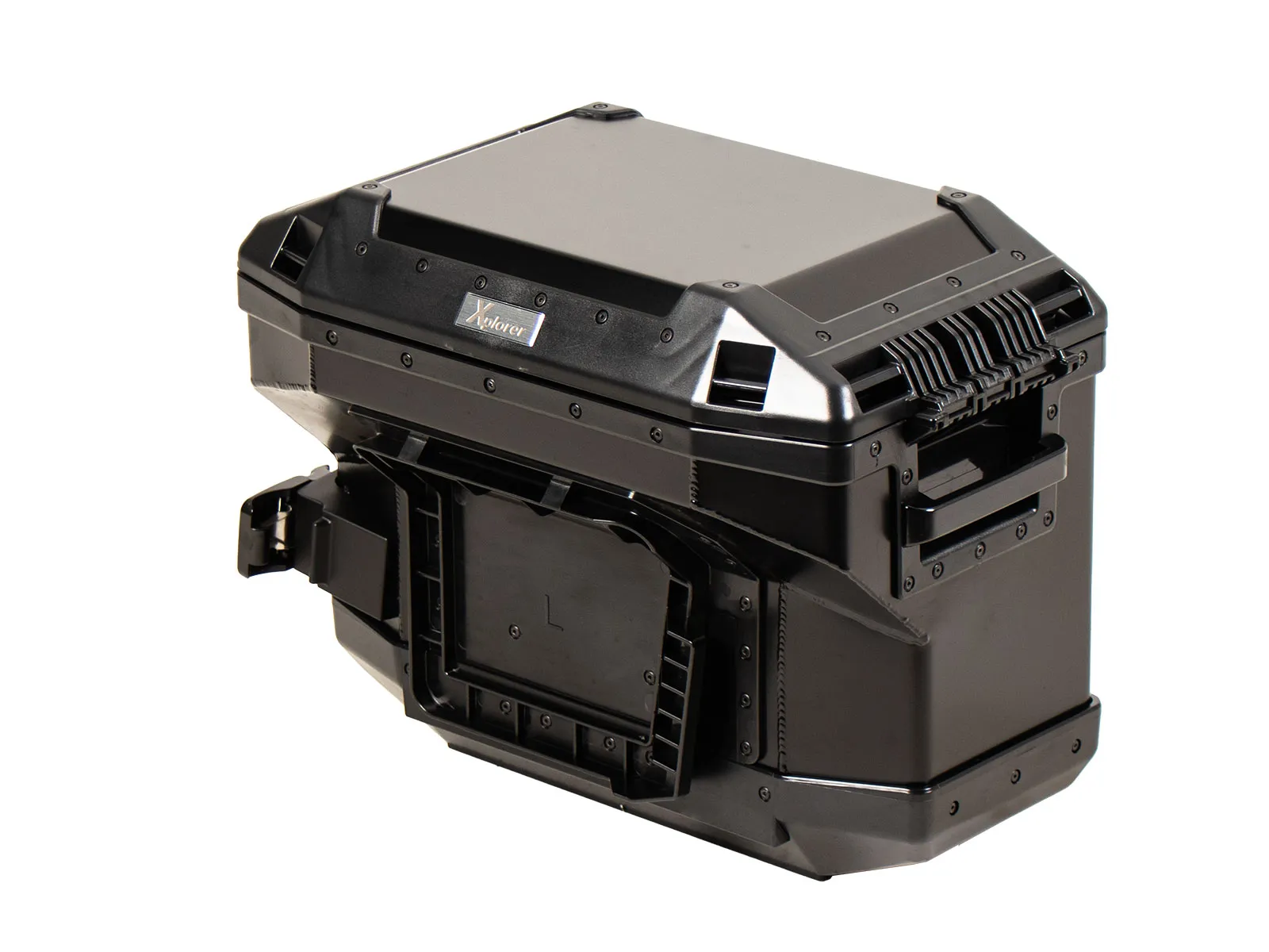 Xplorer 37 left black for cutout carrier (cut out for exhaust)