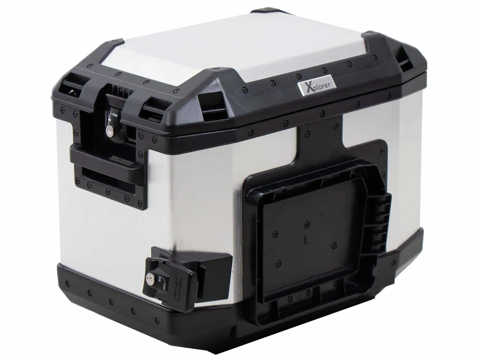 Xplorer 40 left silver for cutout carrier