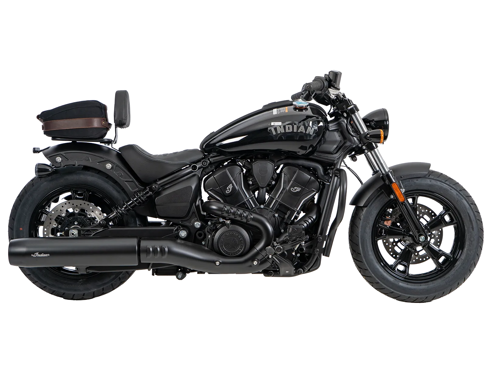 Solorack with backrest black for Indian Scout Sixty Classic (2025-)
