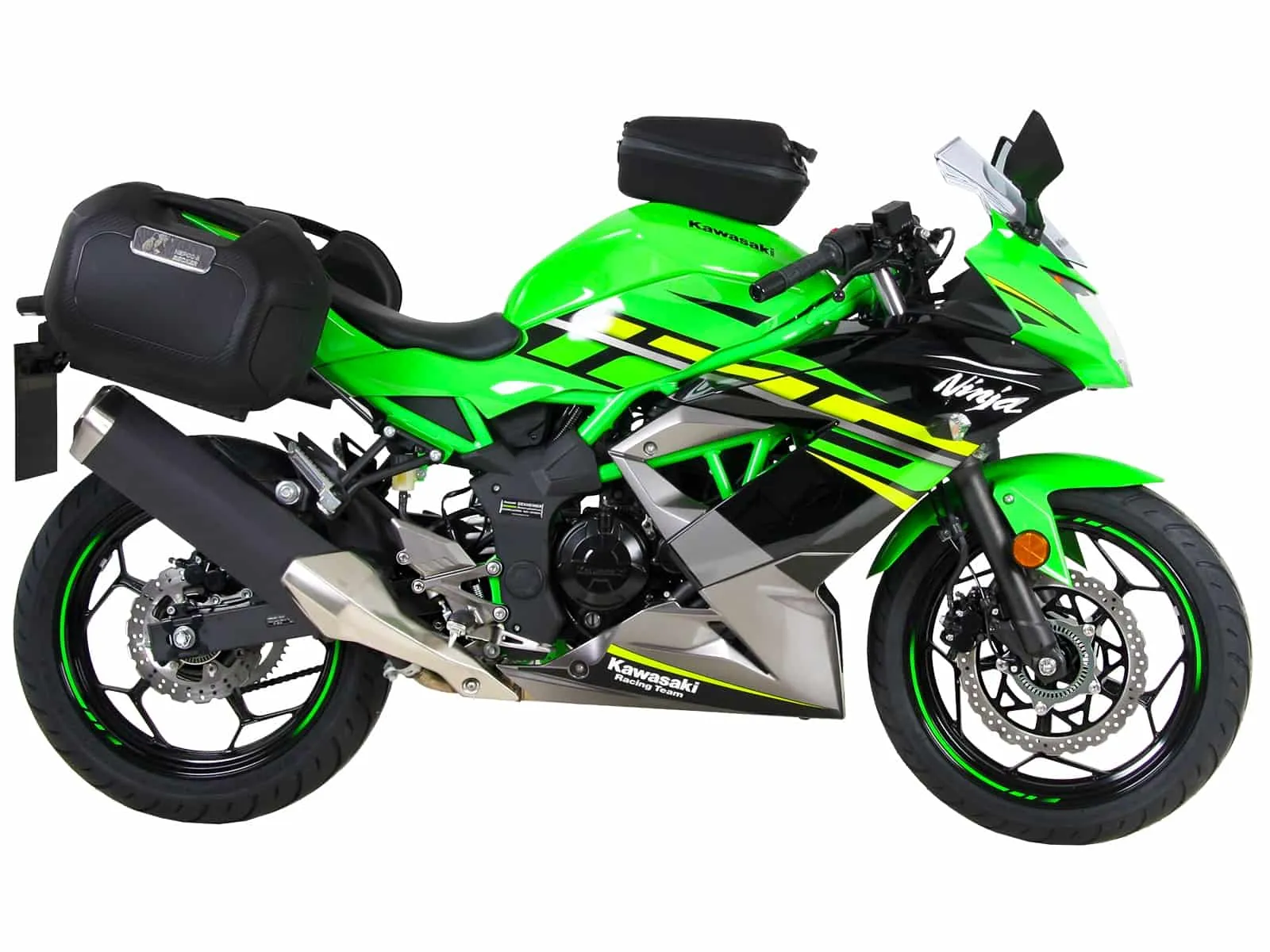 C-Bow side carrier black for Kawasaki Ninja 125 (2018-)