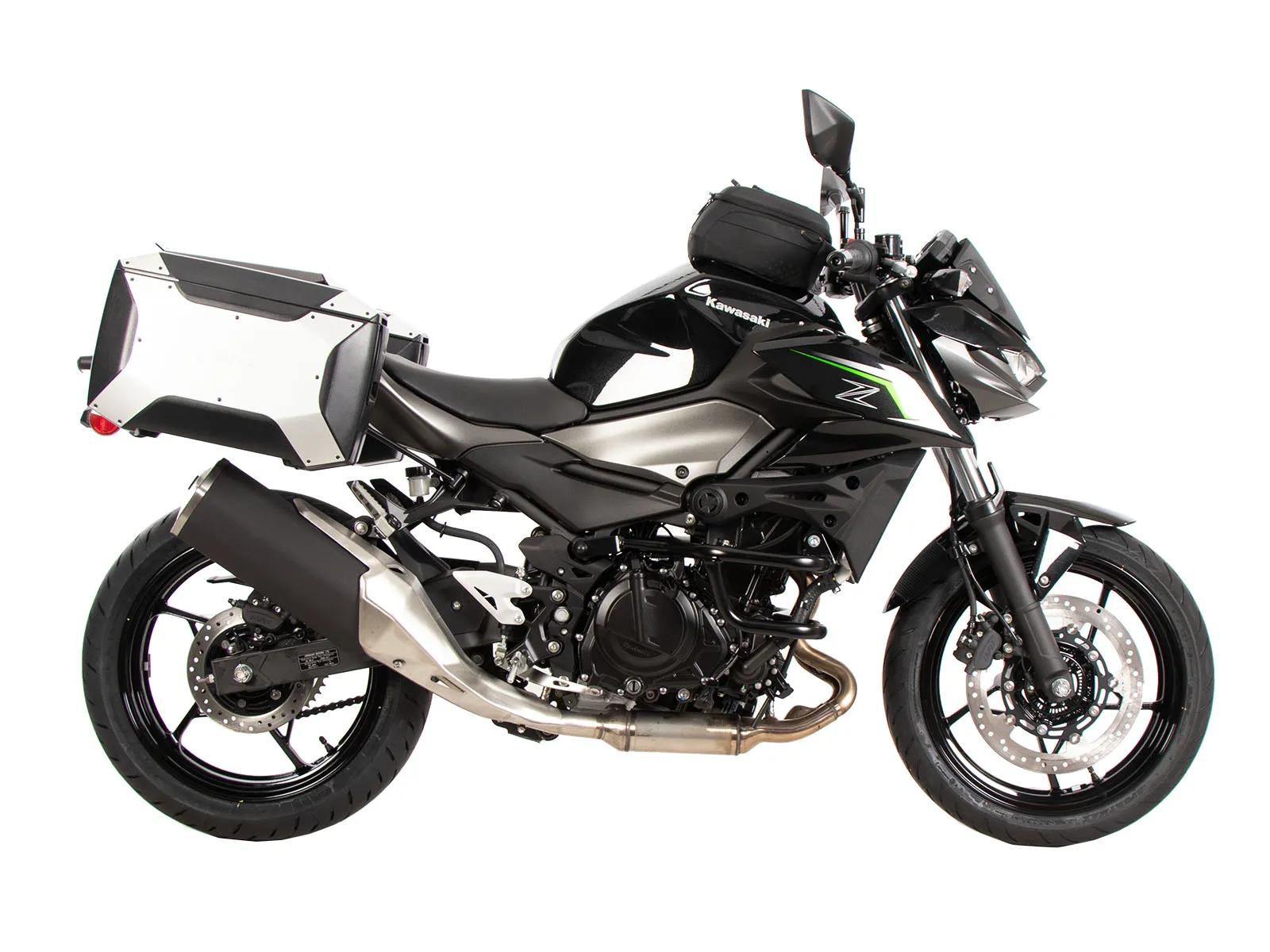 C-Bow side carrier black for Kawasaki Z 500 / SE (2024-)