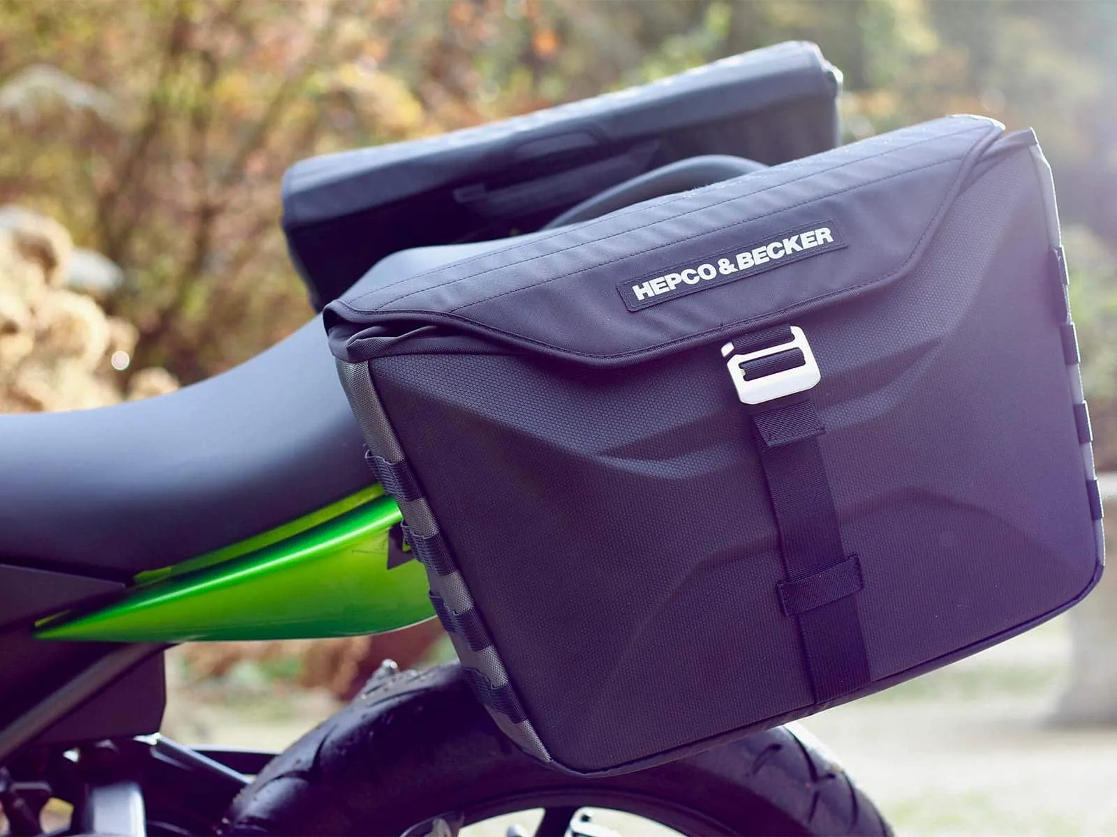 C-Bow side carrier black for Kawasaki ER-6n/6f (2006-2008)
