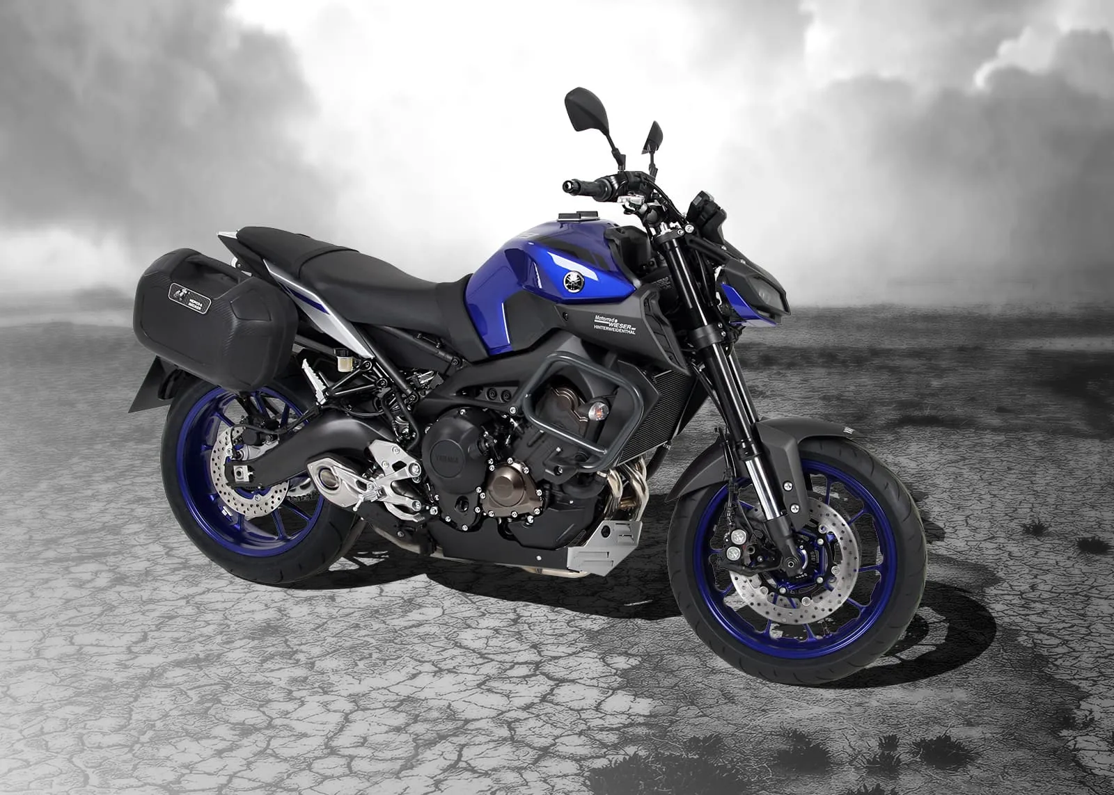 C-Bow side carrier anthracite for Yamaha MT-09 SP (2018-2020)