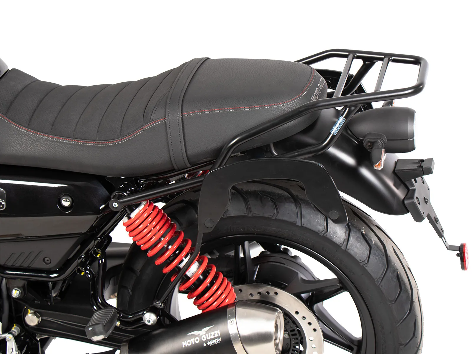 C-Bow side carrier black for Moto Guzzi V7 Stone Special Edition (850cc) (2022-2023)