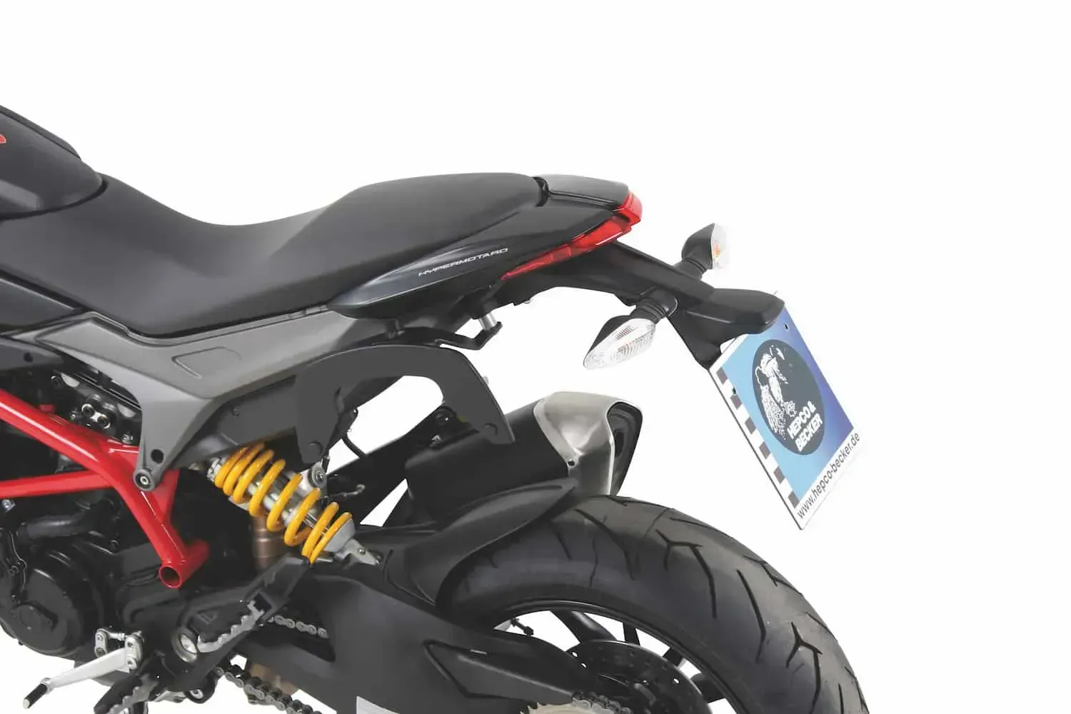 C-Bow side carrier black for Ducati Hypermotard 939/SP (2016-2018)