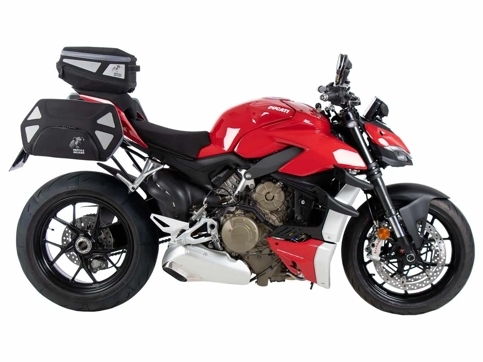 C-Bow side carrier black for Ducati Panigale V4/S/R (2018-2024)