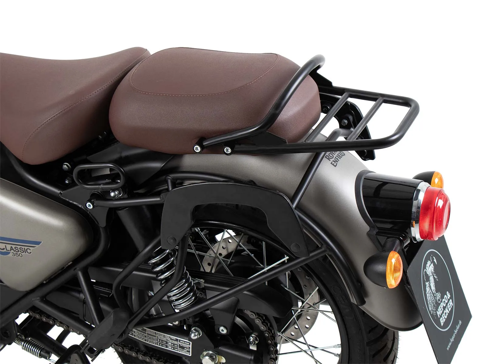 C-Bow side carrier chrome for Royal Enfield Classic 350 (2022-)