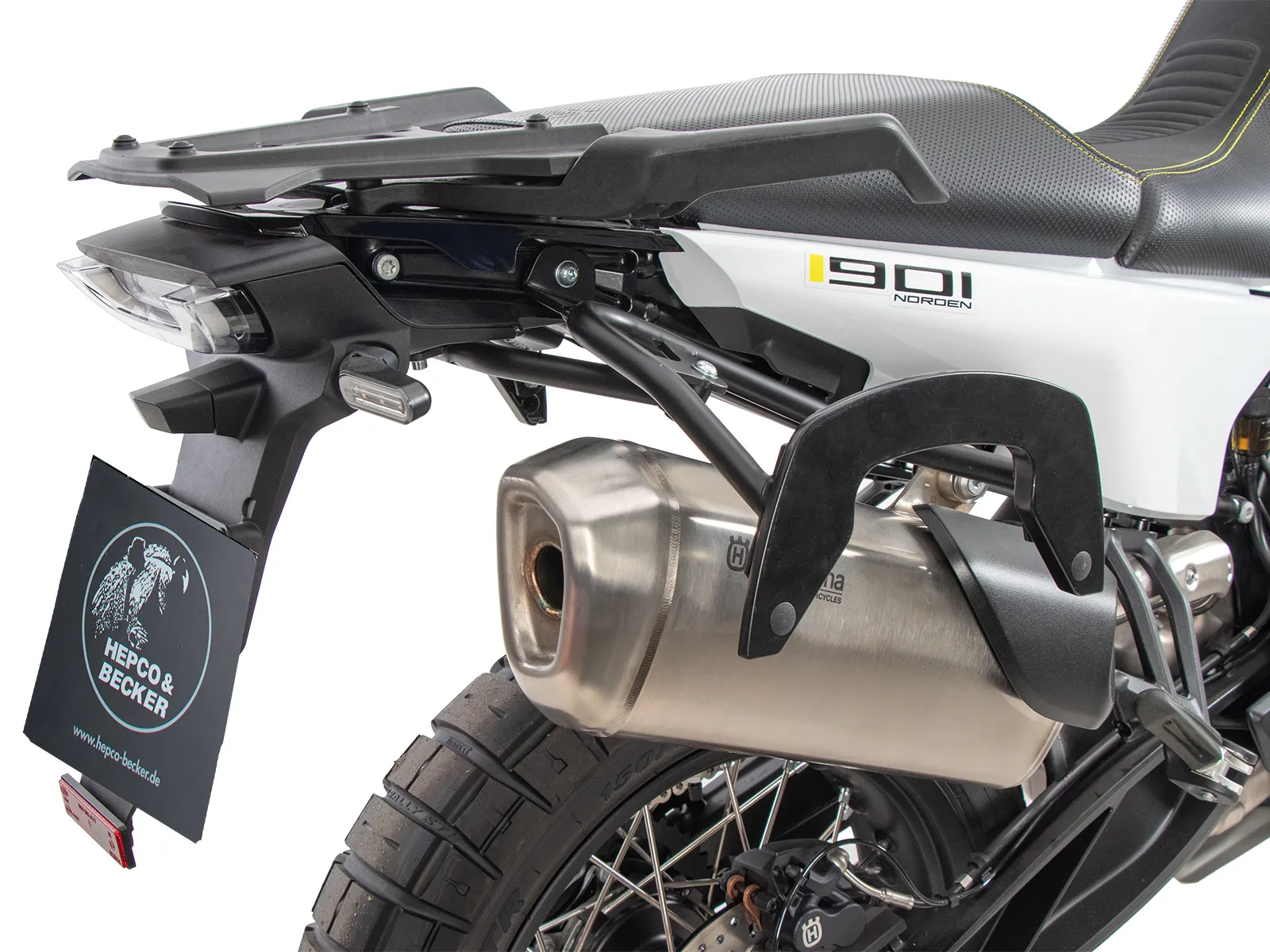 C-Bow side carrier black for Husqvarna Norden 901 / Expedition (2022-)