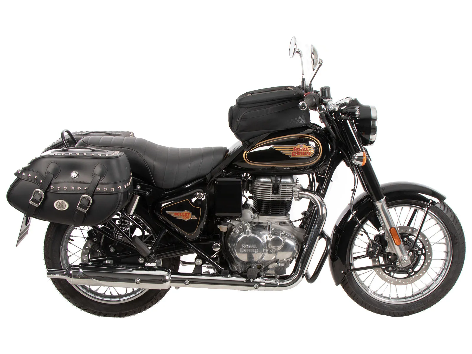 C-Bow side carrier chrome for Royal Enfield Bullet 350 (2024-)