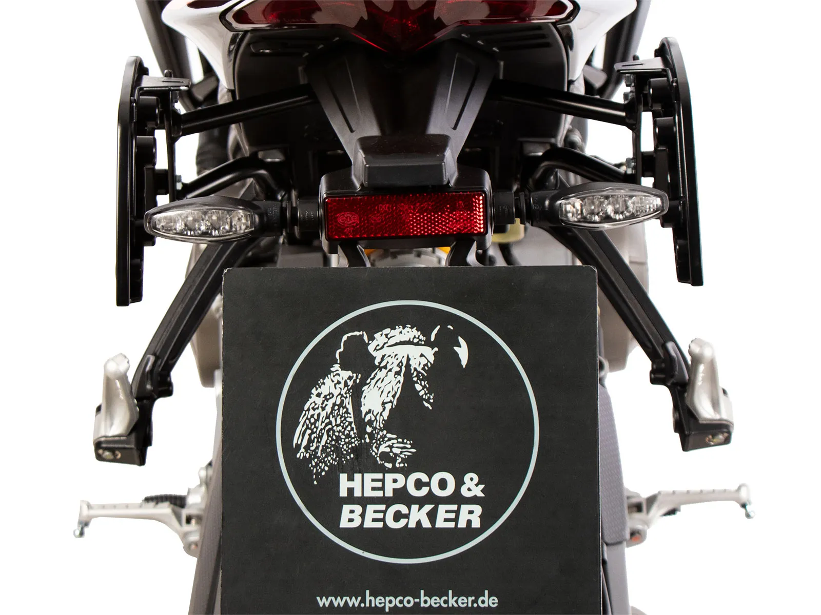 C-Bow side carrier black for Aprilia Tuono 660 Factory (2022-)