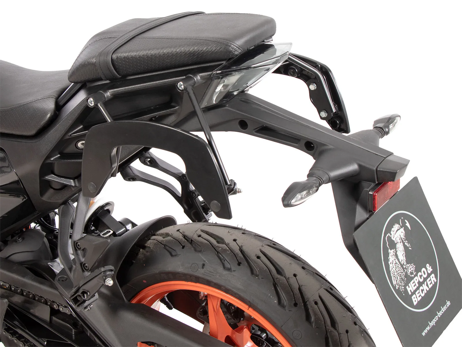 C-Bow side carrier black for KTM 125 Duke (2024-)