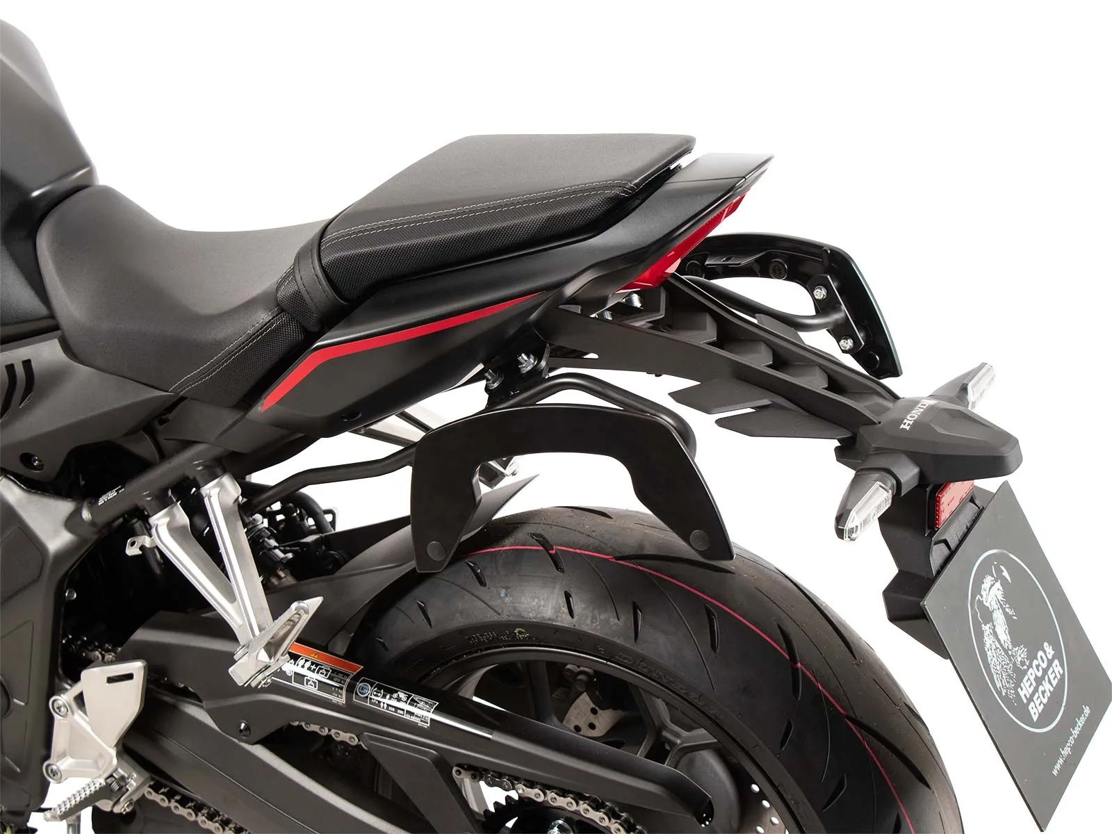 C-Bow side carrier black for Honda CBR 650 R / E-Clutch (2024-)