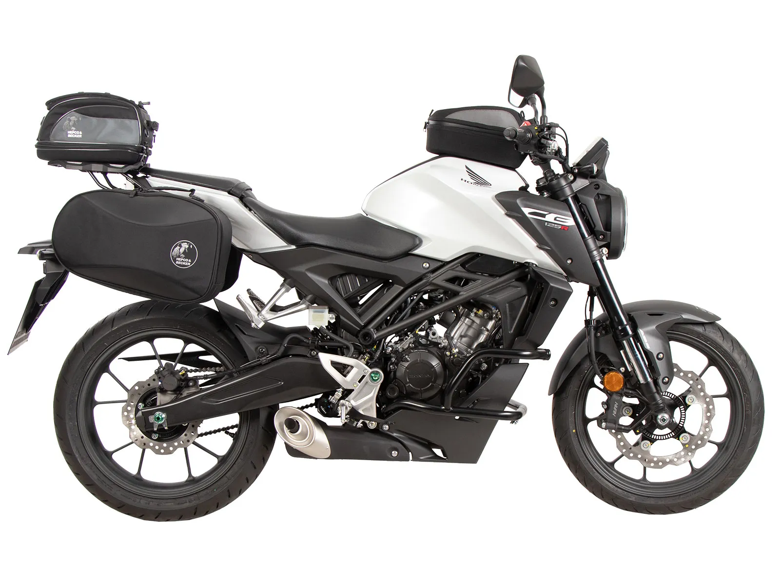 C-Bow side carrier black for Honda CB 125 R (2025-)