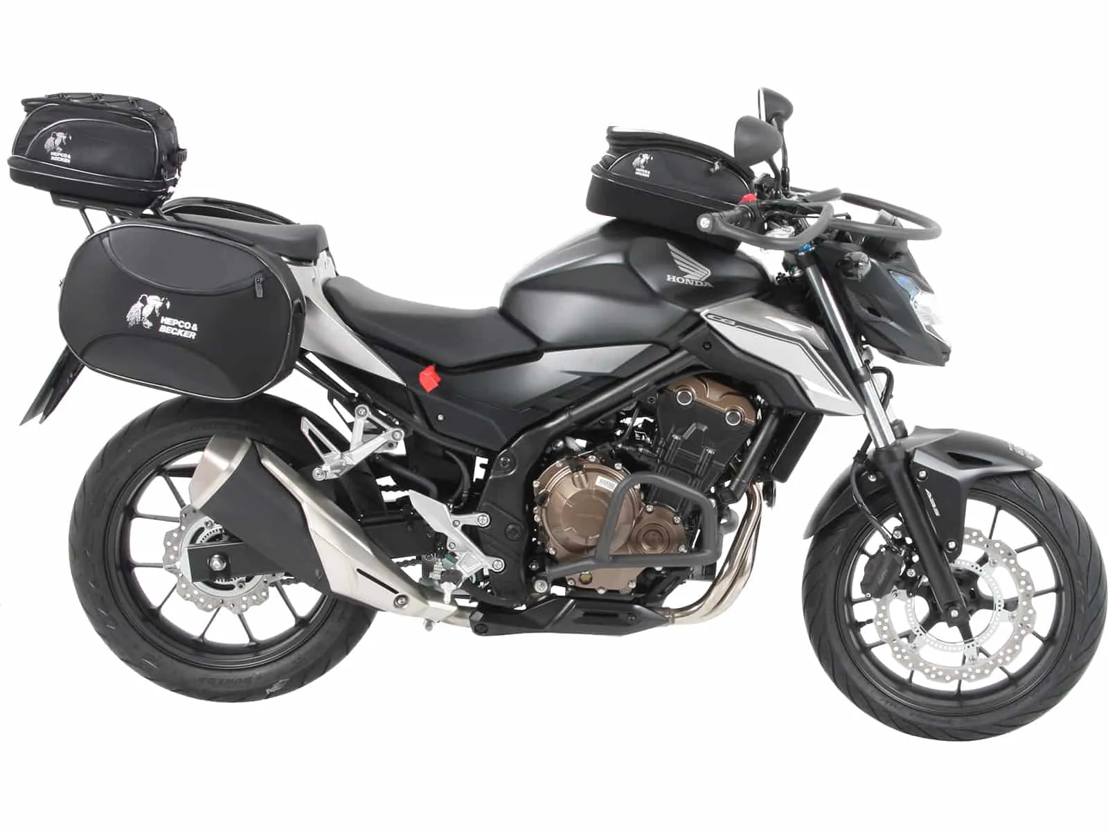 C-Bow side carrier anthracite for Honda CBR 500 R (2016-2018)
