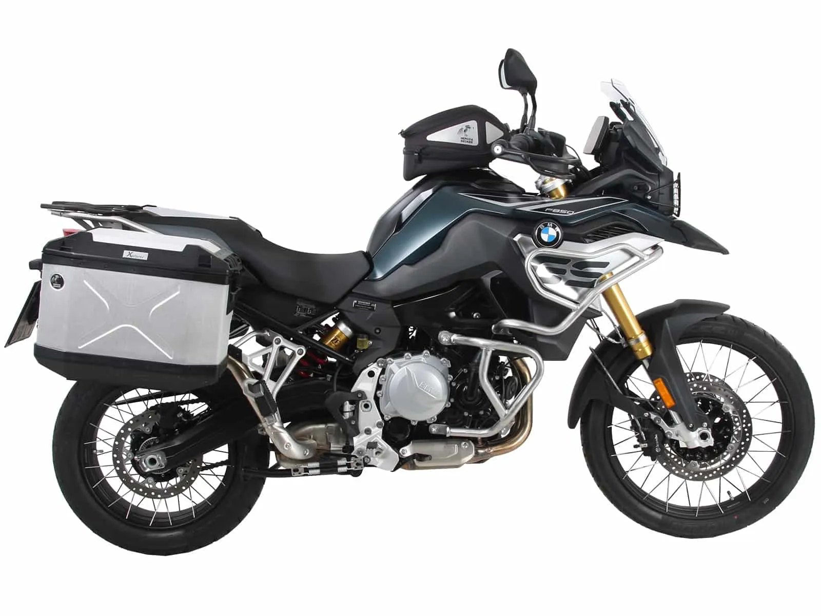 Lock-it black side case carrier for BMW F 750 GS (2018-2023)