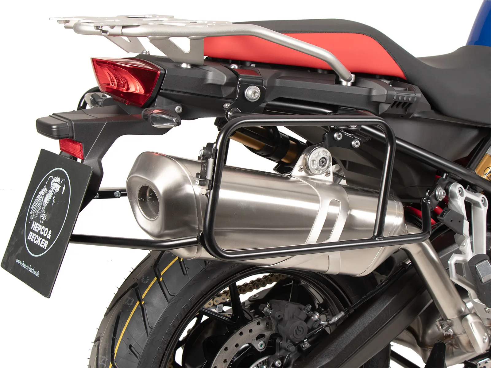 Side case carrier Lock-it black for BMW F 800 GS (2024-)