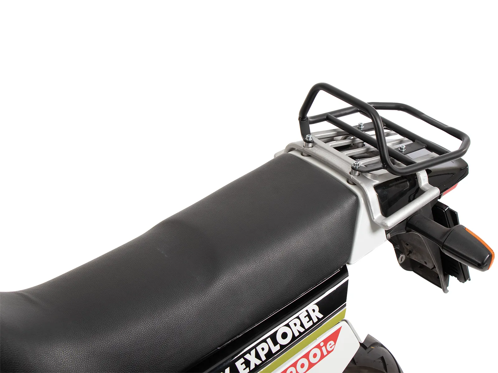 Tubular luggage rack Topcaseträger black for Cagiva Elefant 900 i.e. (1990-1992)