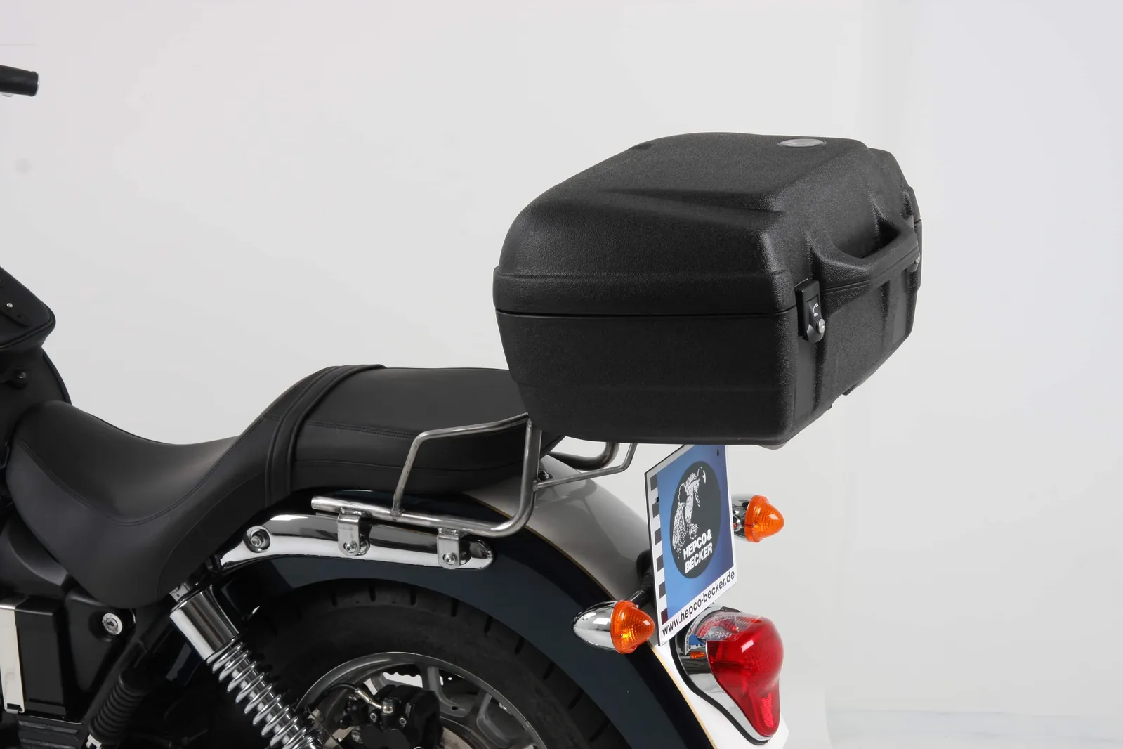 Tubular luggage rack Topcaseträger chrome for Triumph Bonneville Speedmaster (2011-2017)