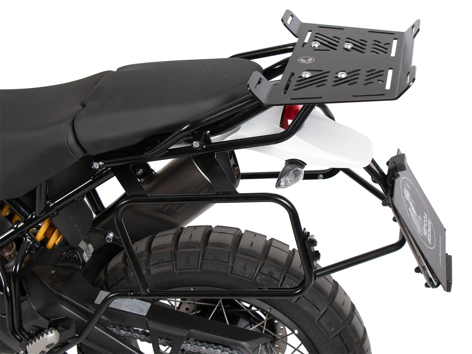 Side case carrier cutout for Xplorer cutout case 40/37 for Ducati DesertX Rally (2024-)