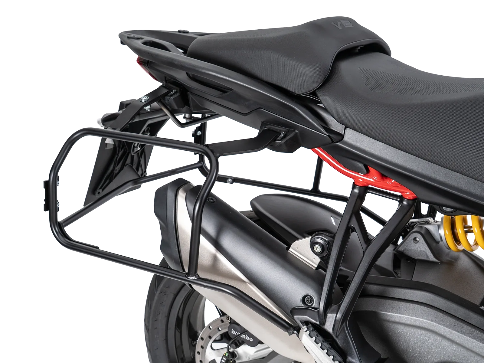 Side case carrier Cutout for Xplorer Cutout case 40/37 for Ducati Multistrada V2 / S (2025-)