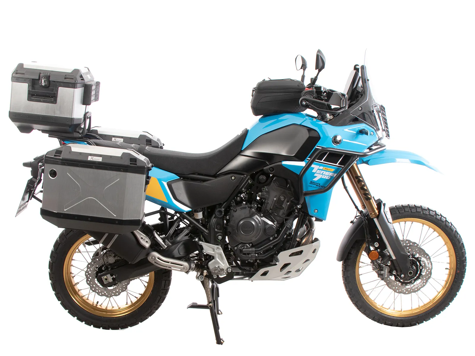 Alurack top case carrier for Yamaha T√©n√©r√© 700 Rally (2025-), black