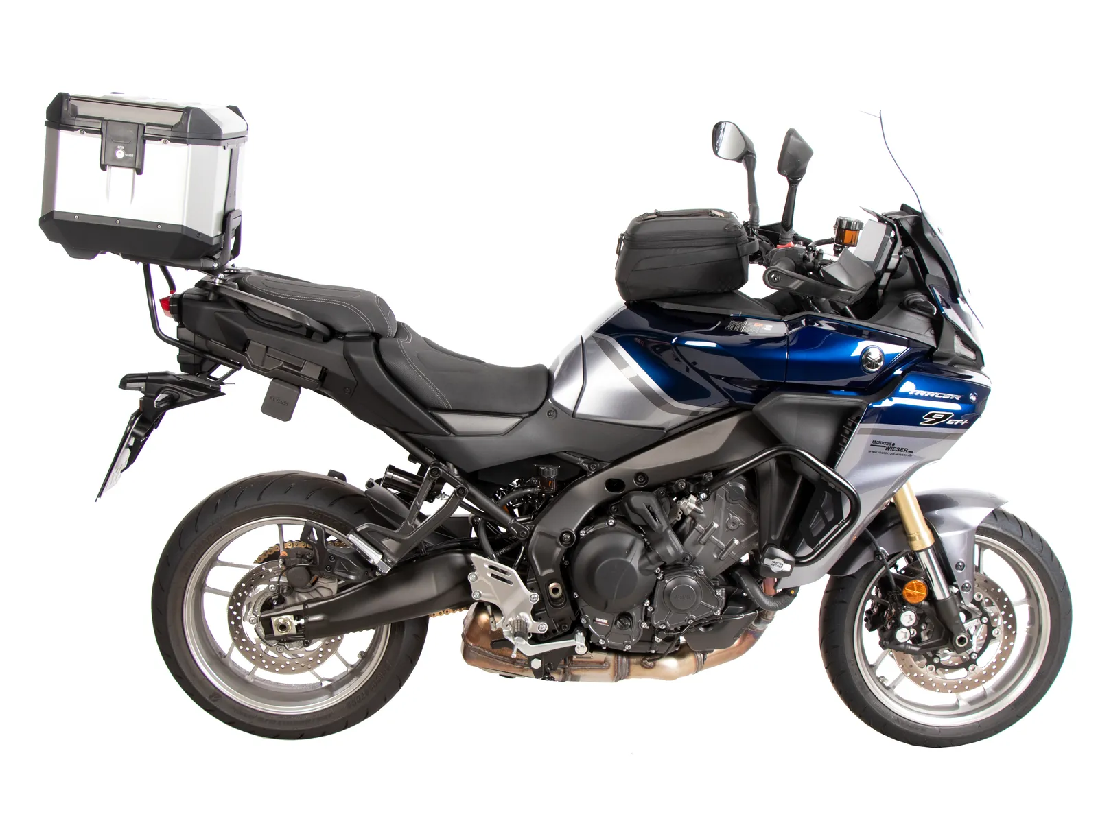 Alurack top case carrier black for Yamaha Tracer 9 GT / GT+ / Y-AMT (2025-)