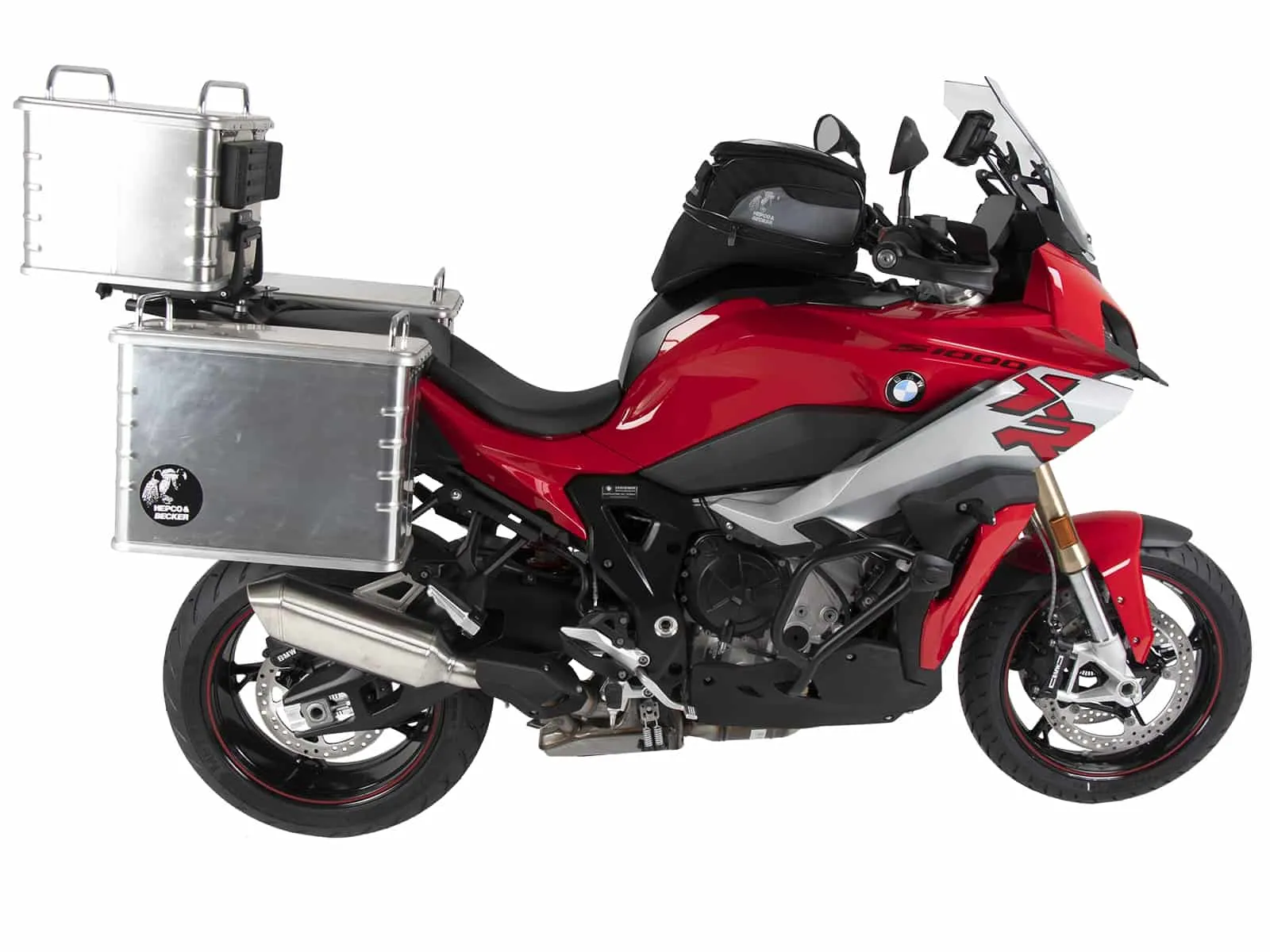 Alurack top case carrier black for BMW S 1000 XR (2020-2023)