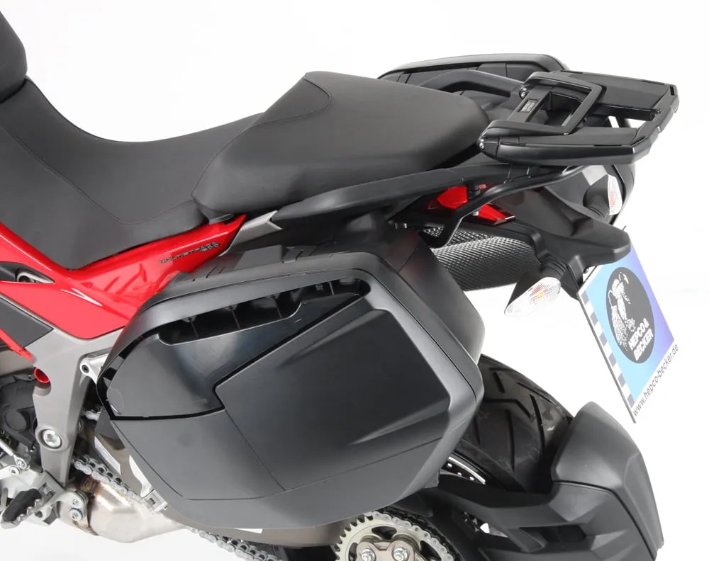 Alurack top case carrier black for Ducati Multistrada 1260/S (2018-2020)
