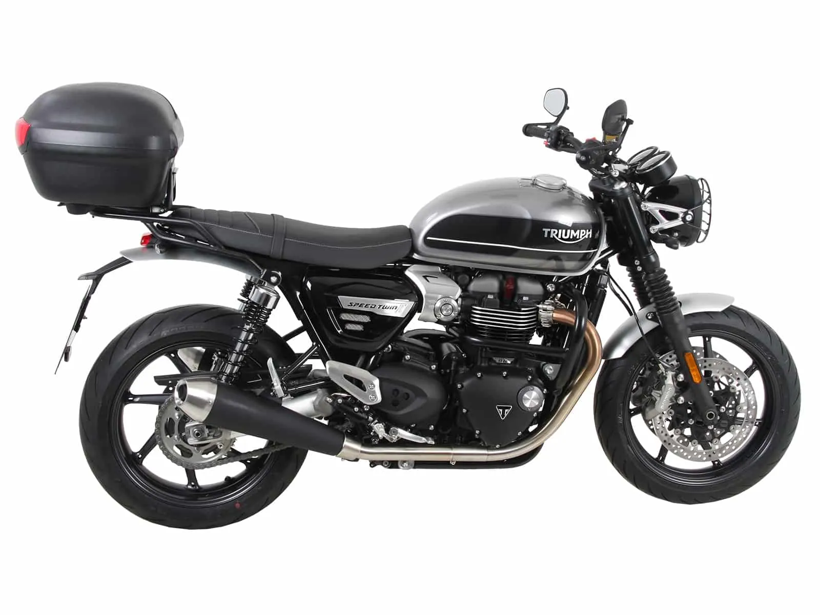 Alurack top case carrier black for Triumph Speed Twin 1200 / RS (2022-)