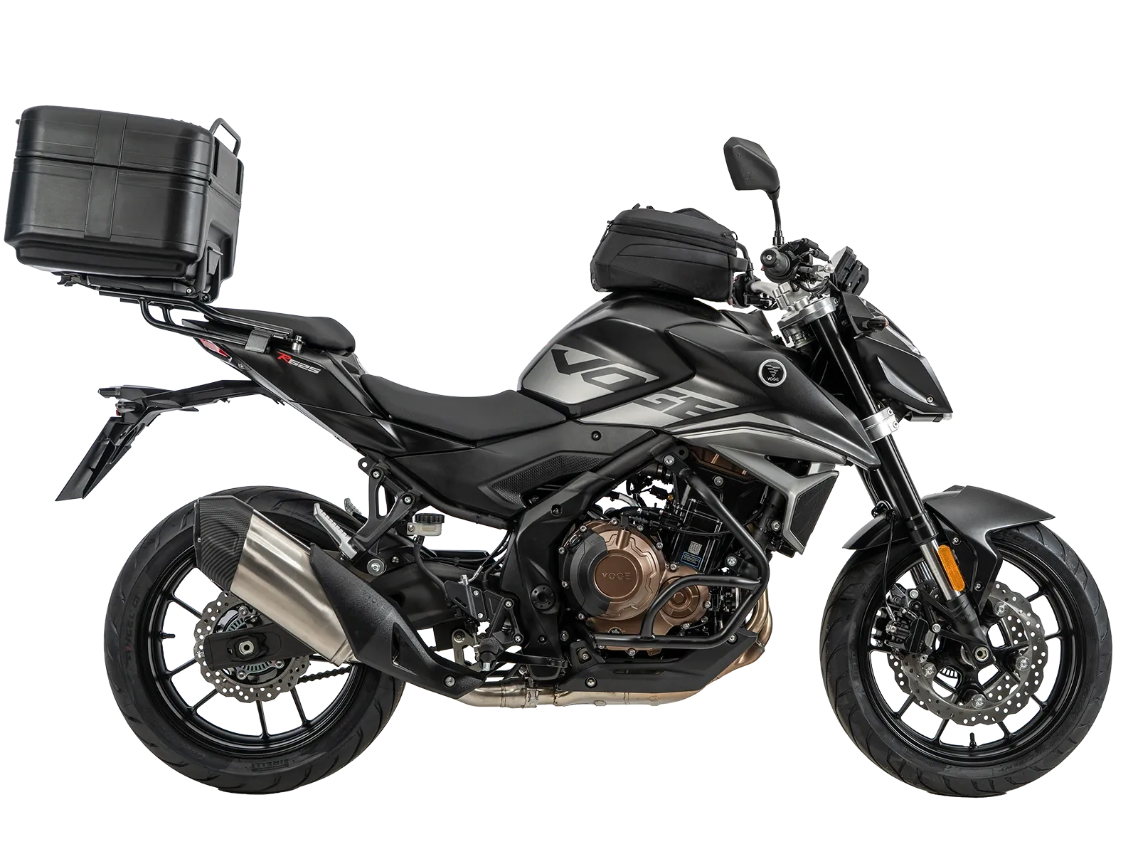Alurack top case carrier black for Voge R 625 (2025-)