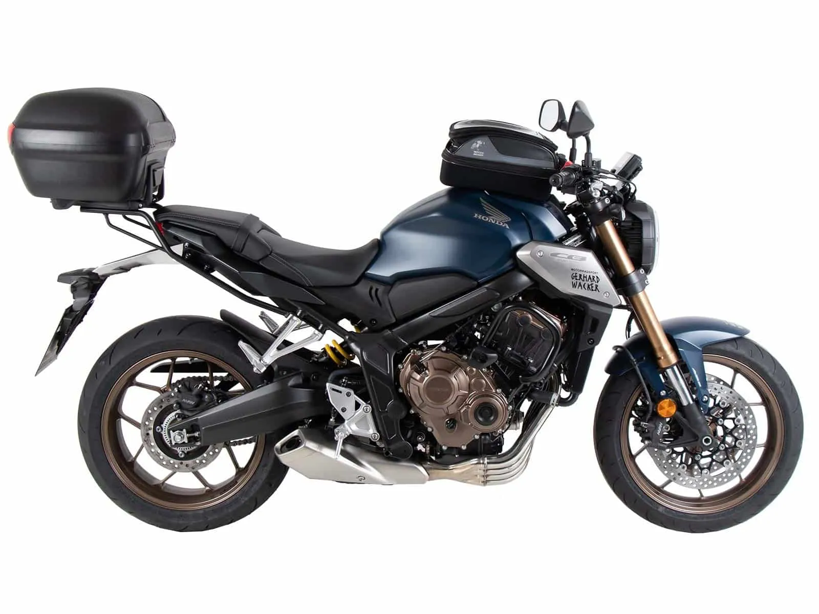 Alurack top case carrier black for Honda CBR 650 R (2021-2023)