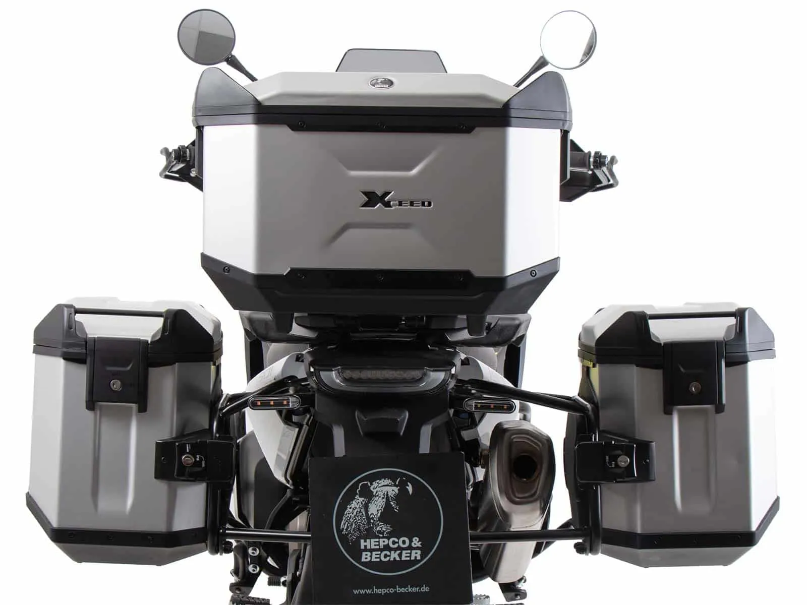 Side case carrier fixed black for Husqvarna Norden 901 / Expedition (2022-)