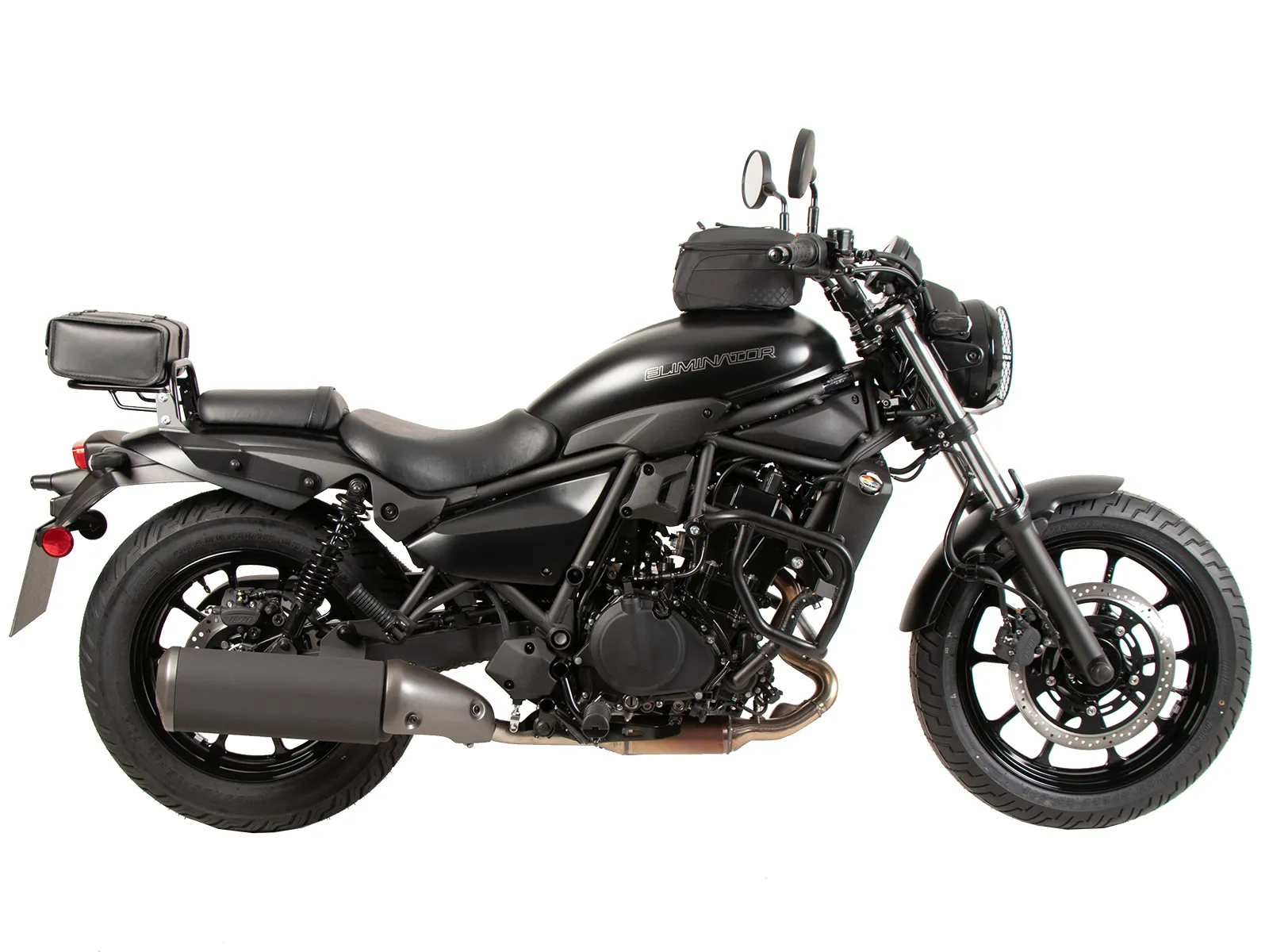 Tubular luggage rack black for Kawasaki Eliminator 500 (2024-)