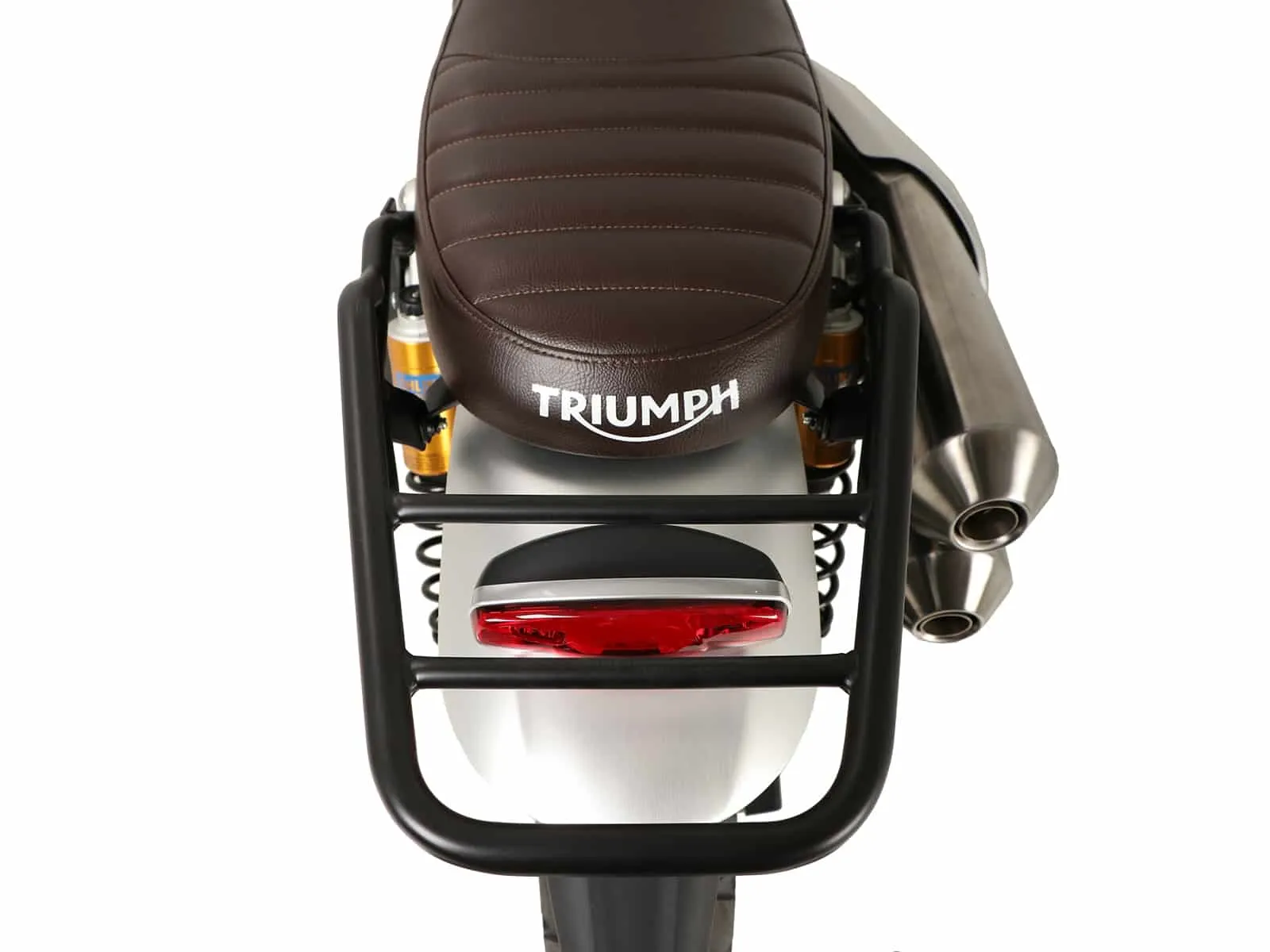 Tubular luggage rack black for Triumph Scrambler 1200 XE (2019-2023)