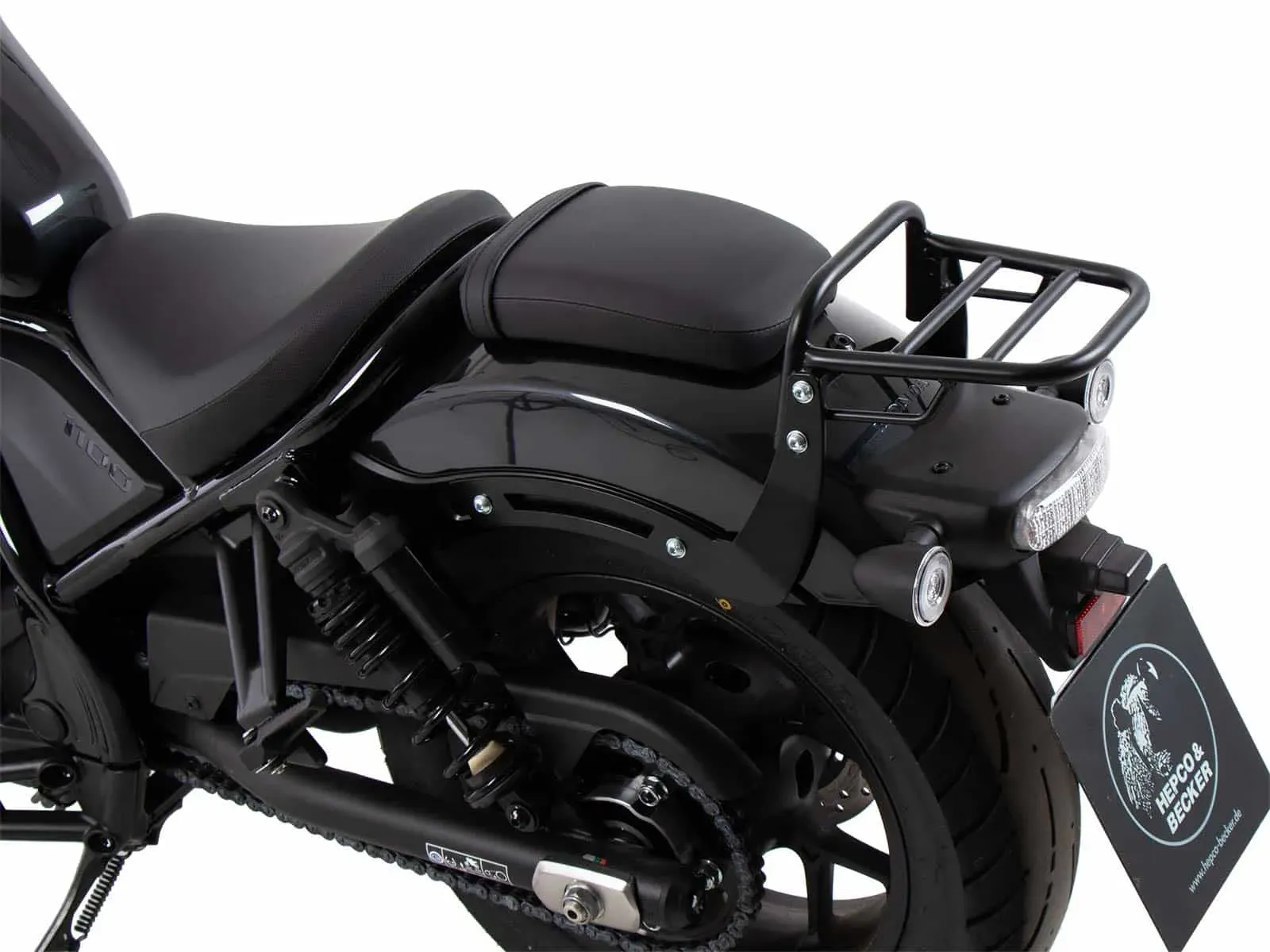 Tubular luggage rack black for Honda CMX 1100 Rebel / DCT (2021-2024)