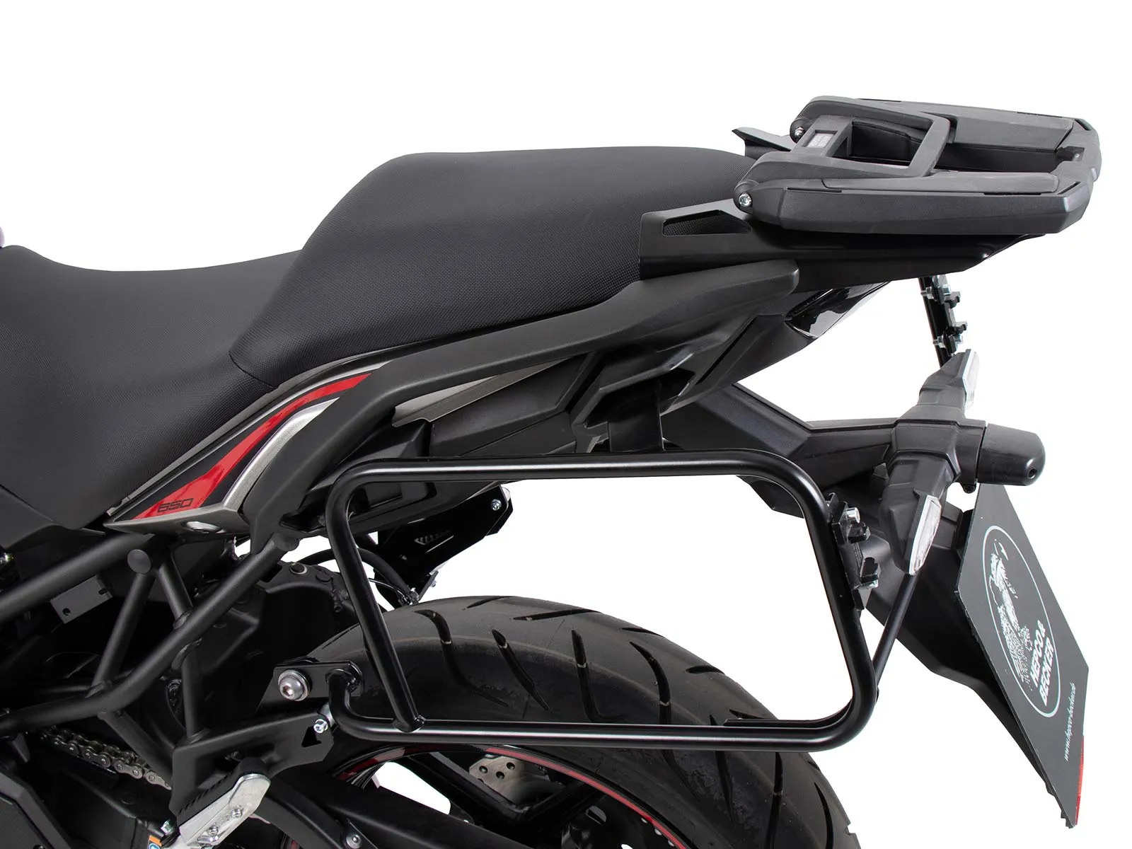 Easyrack top case carrier black for Kawasaki Versys 650 (2022-)