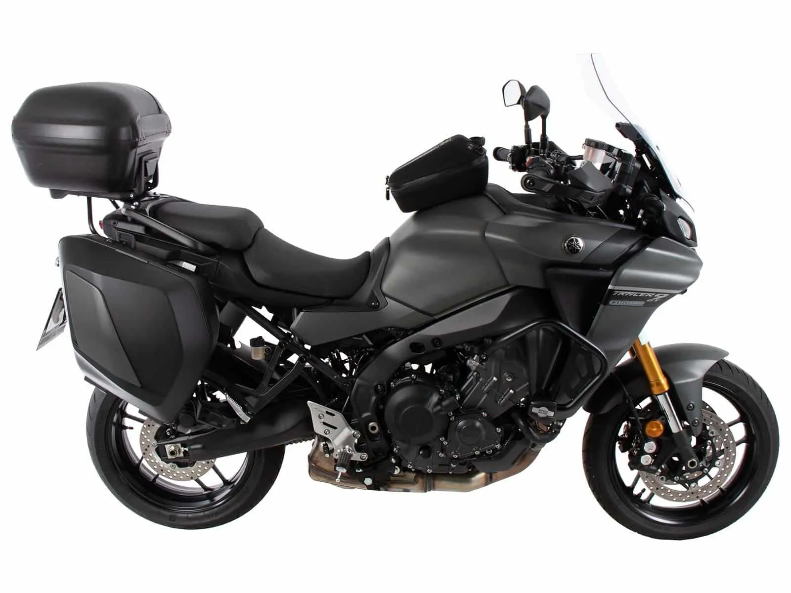 Easyrack top case carrier black for Yamaha Tracer 9 / GT (2021-2024)