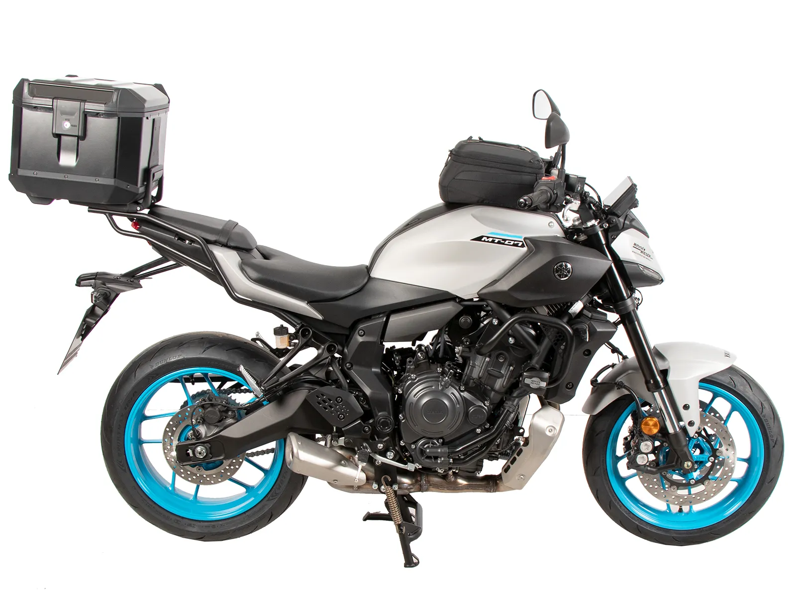 Easyrack top case carrier black for Yamaha MT-07 / Y-AMT (2025-)