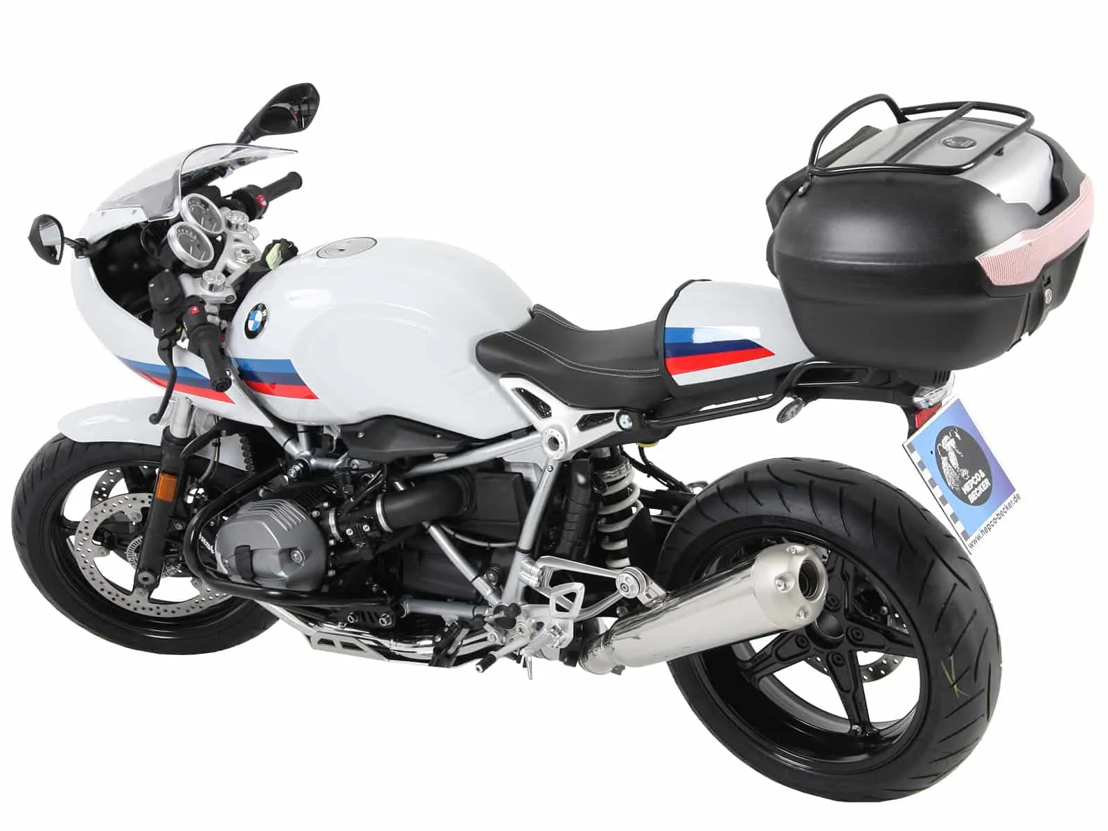 Easyrack top case carrier black for BMW R nineT Racer (2017-2023)