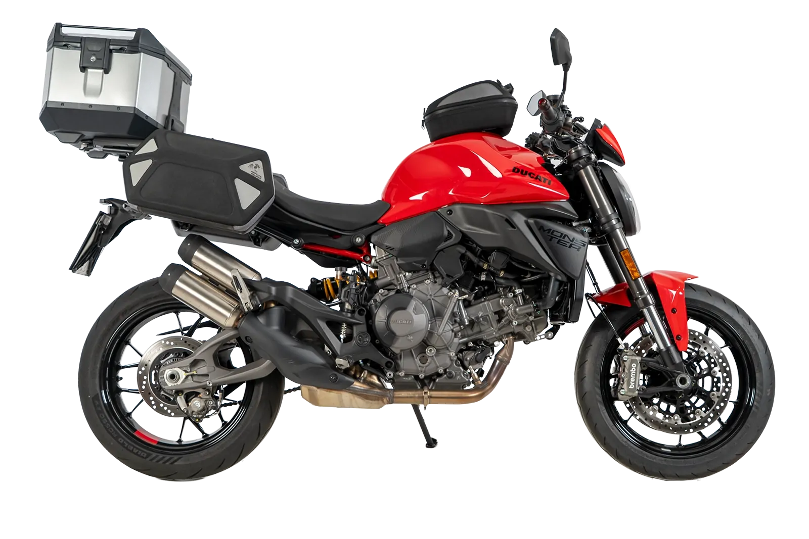 Easyrack top case carrier black for Ducati Monster 890 / + (2026-)