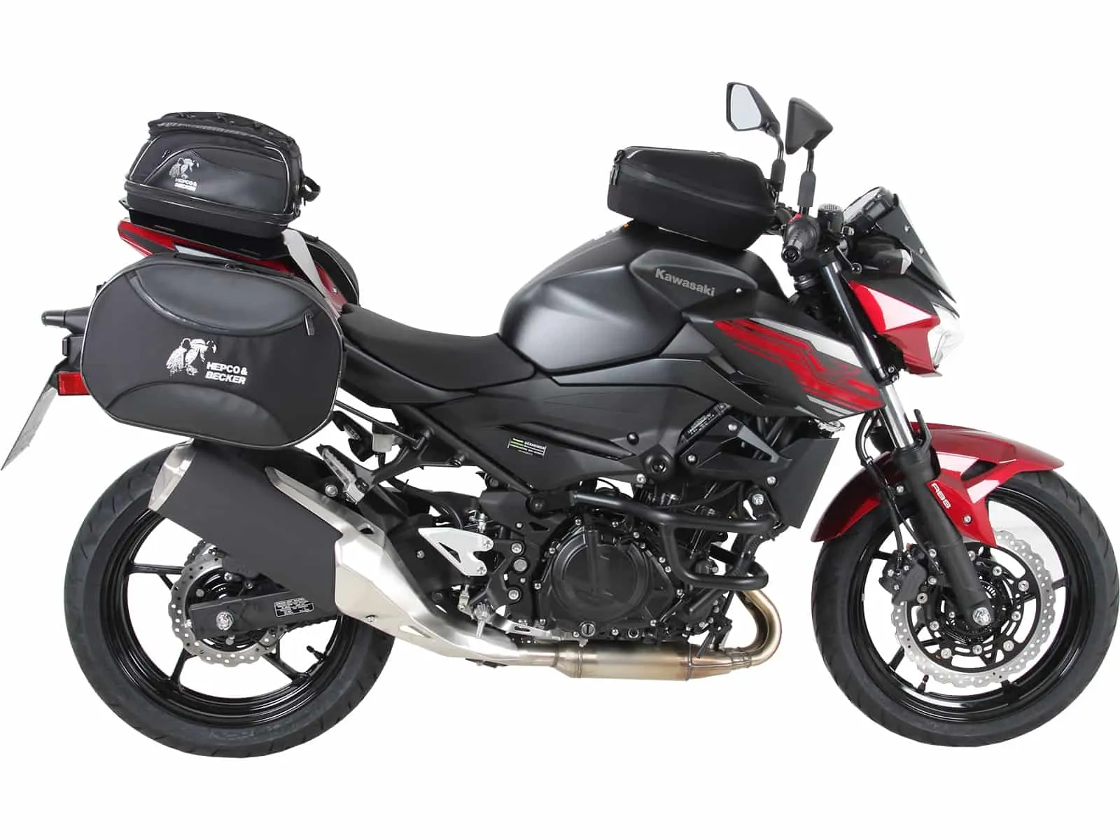 Sport rack black for Kawasaki Z 400 (2019-2023)
