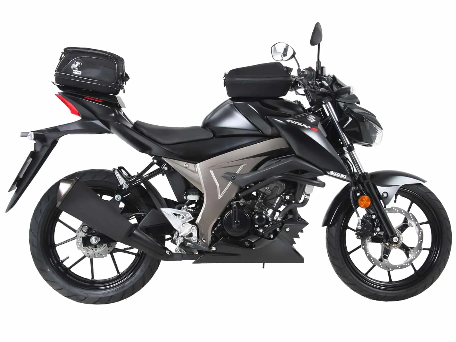 Sport rack black for Suzuki GSX-R 125 (2017-)