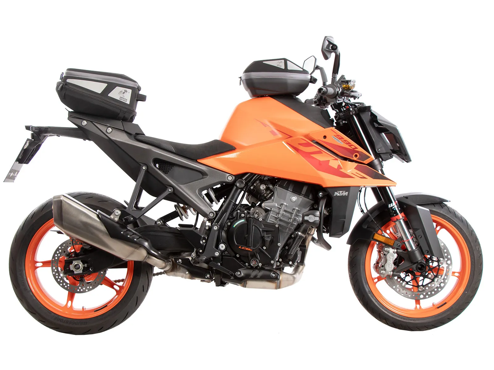 Sport rack black for KTM 990 Duke / R (2024-)